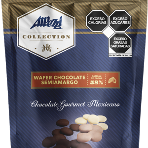 PAQ C/900GRS WAFER CHOCO SEMIAMARGO ALPEZZI COLLECTION