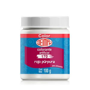 PZA COLOR ROJO PURPURA DEIMAN C/100 GRS