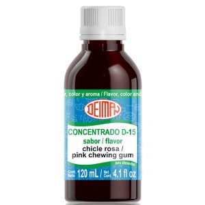 PZA CONCENTRADO CHICLE ROSA DEIMAN C/120 ML