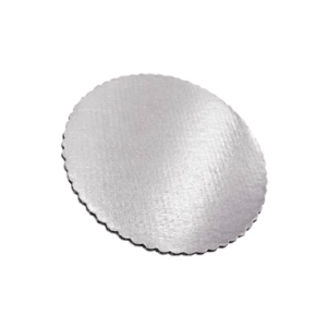 PZA BASE CARTON 20CM PLATEADA