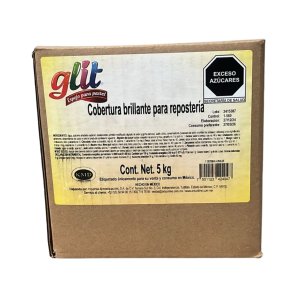 CAJ GLIT MANGO ESPEJO P/PASTEL ARIS C/20PZAS/250GRS