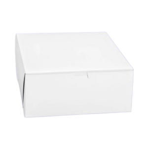 PZA CAJA CARTON P/PASTEL BLANCA 25*25CM (26 LBS)