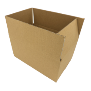 PZ CAJA RANURADA ECT 26"C" KRAFT 8*8*6CM