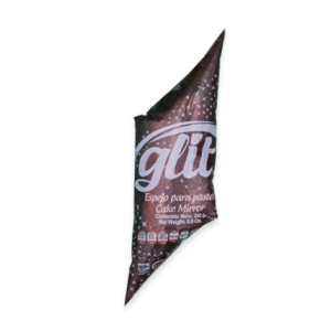 PZA GLIT CHOCOLATE ESPEJO P/PASTEL ARIS C/250GRS