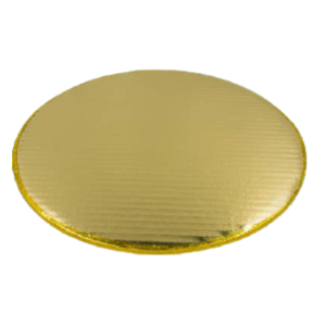 PZA BASE CARTON C/LISTON 34CM DORADA