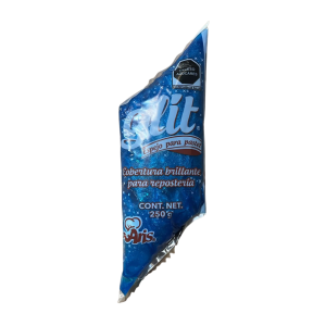 PZA GLIT BLUEBERRY ESPEJO P/PASTEL ARIS C/250GRS