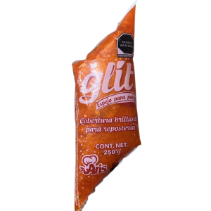 PZA GLIT CHABACANO ESPEJO P/PASTEL ARIS C/250GRS