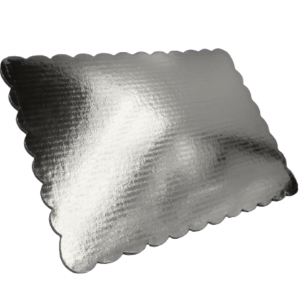 PZA BASE CARTON 50*75CM PLATEADA